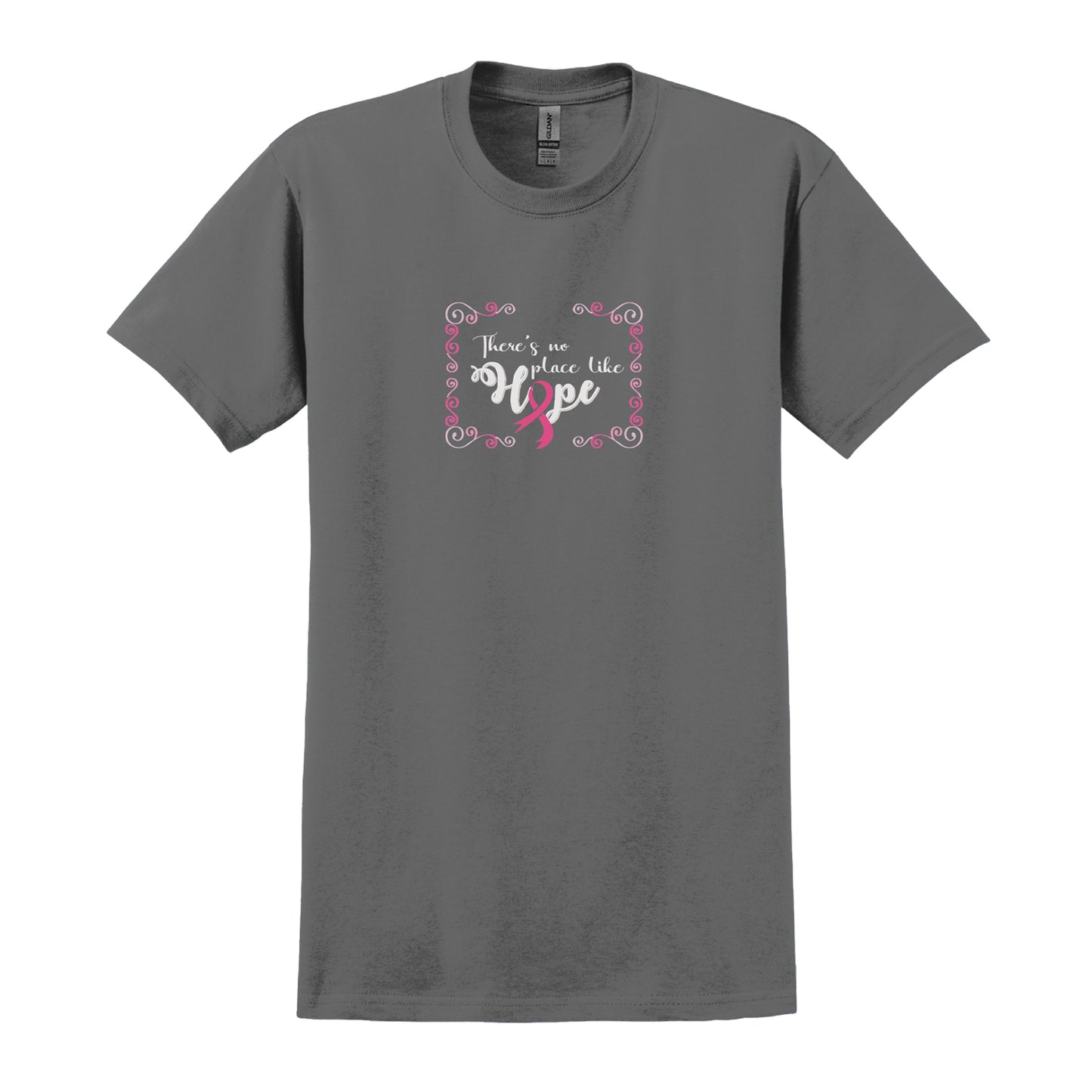 No Place Like Hope Charcoal Tee