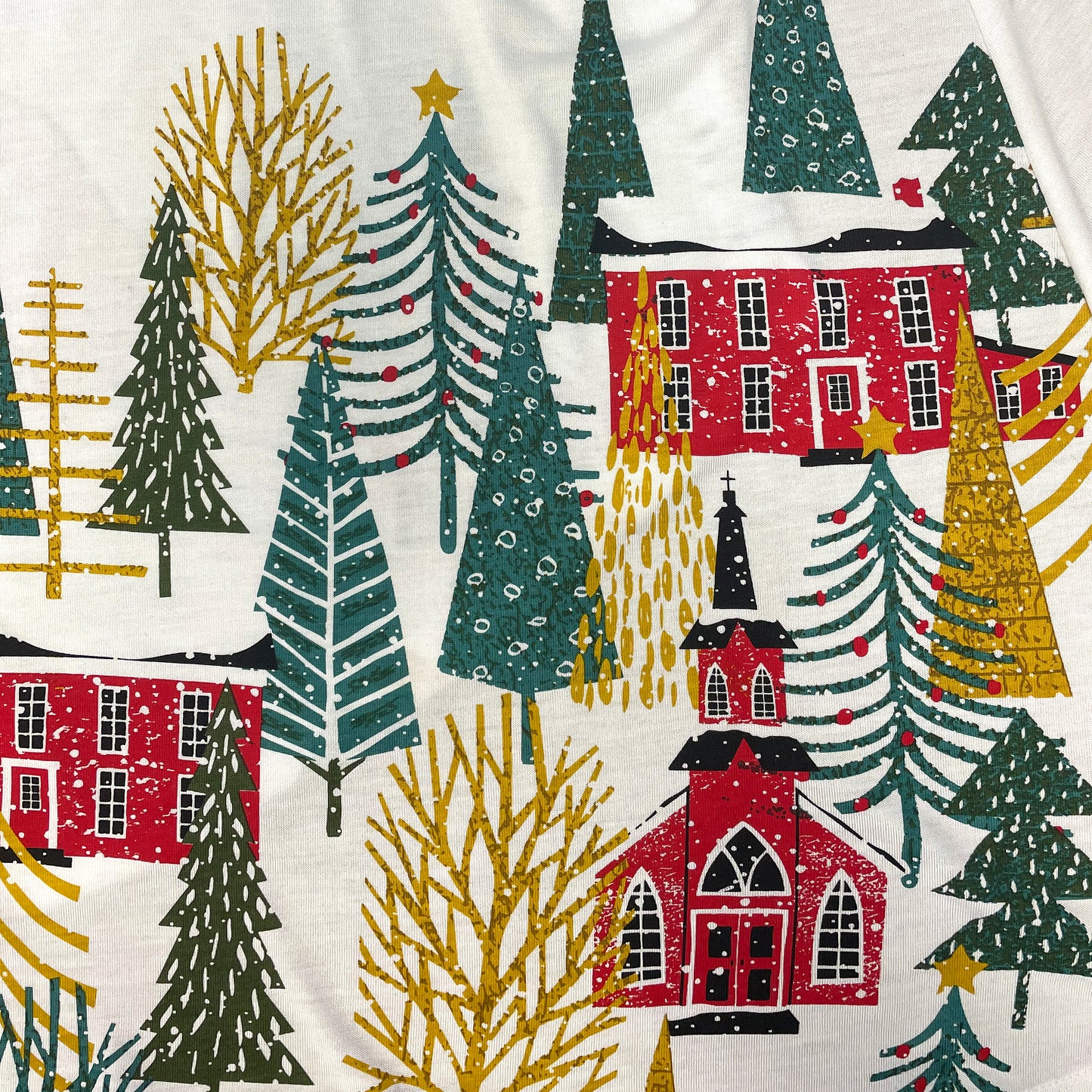 Christmas Countryside Kimono