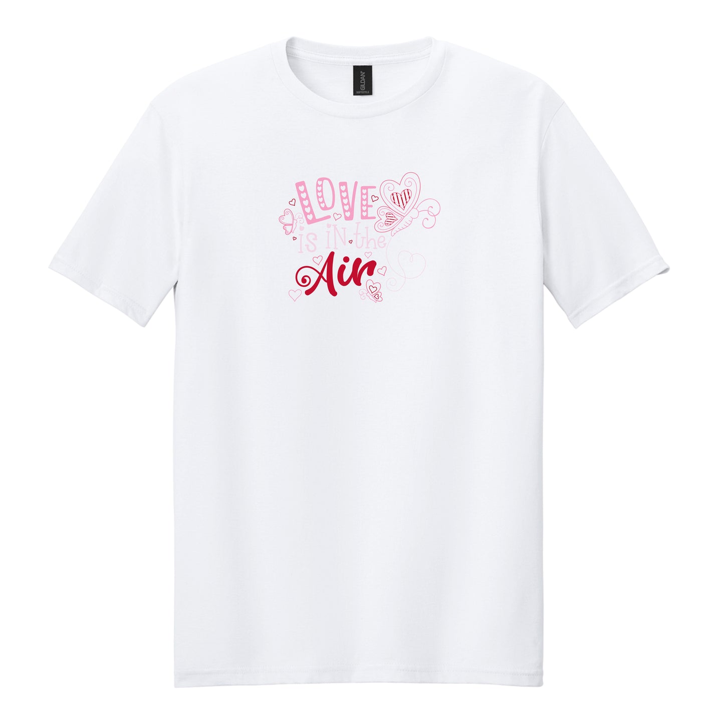Love Is In The Air White Tee