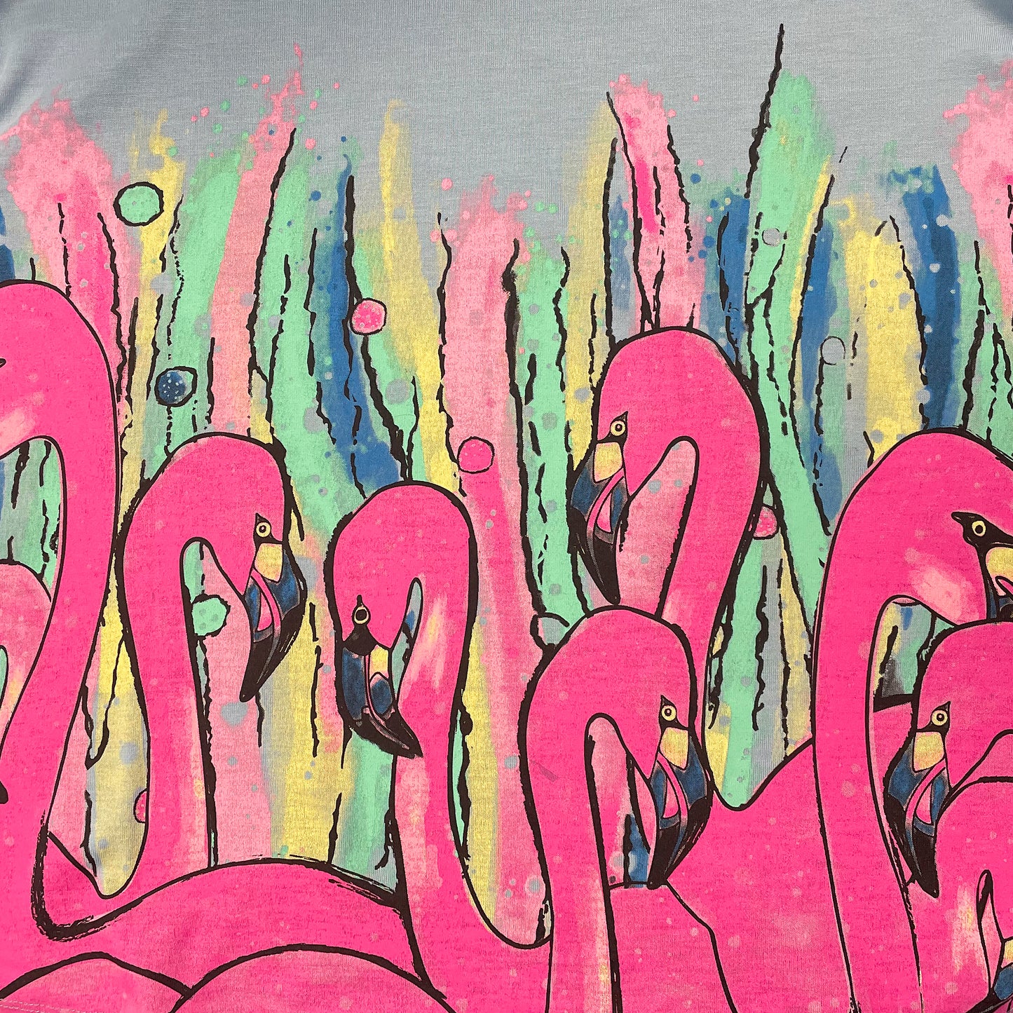 Flamingo Flock Kimono