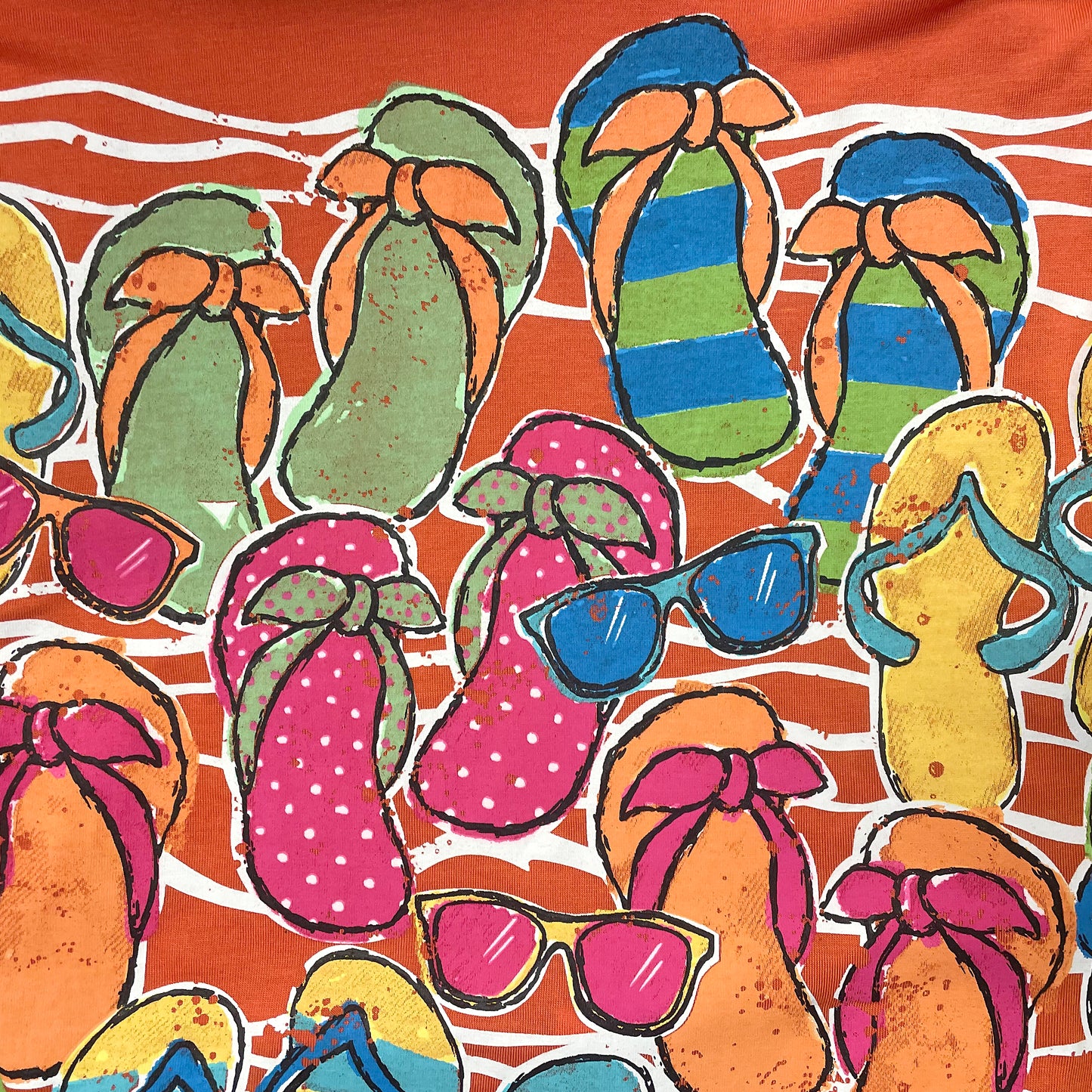 Flip Flop Frenzy Kimono