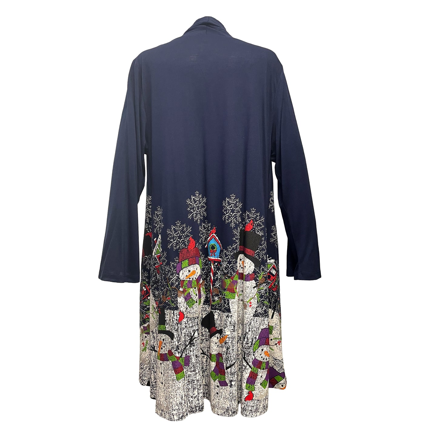 Snowmen and Cardinals Kimono
