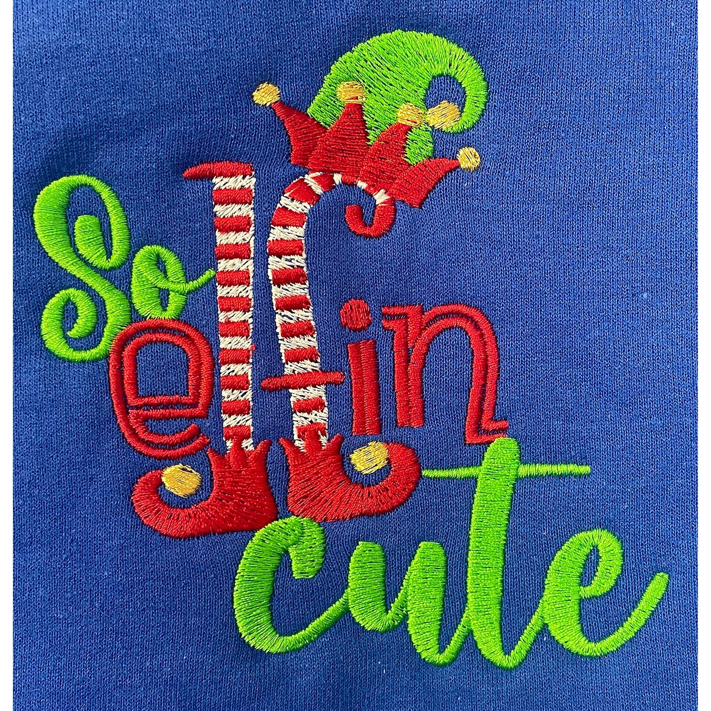 So Elfin Cute Crew Neck Fleece