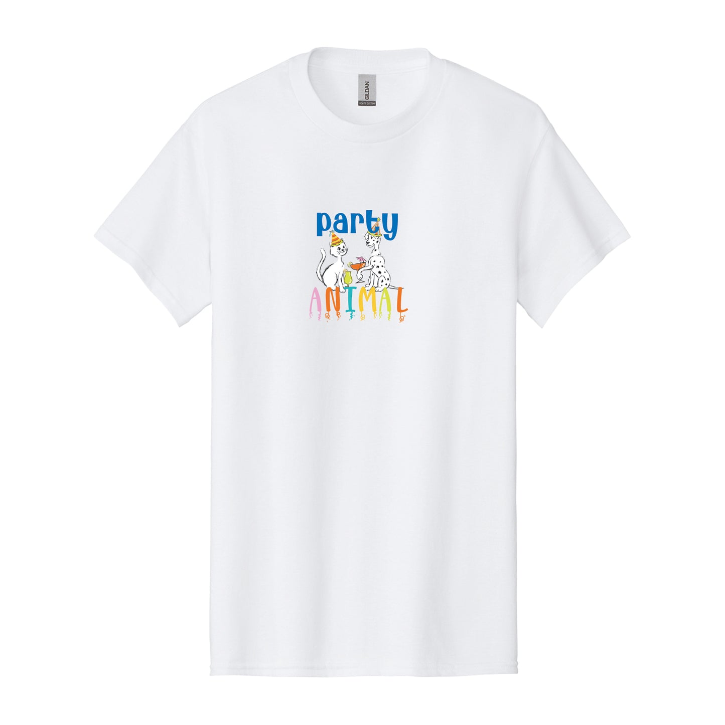 Party Animal White Tee