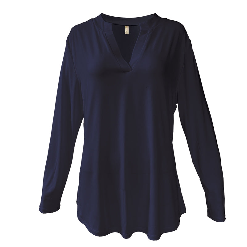 Solid Silky Tunic