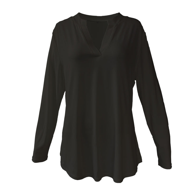 Solid Silky Tunic