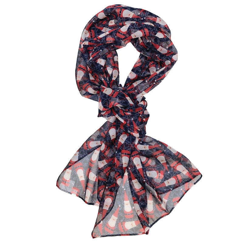 Bowling Pin Santa Scarf