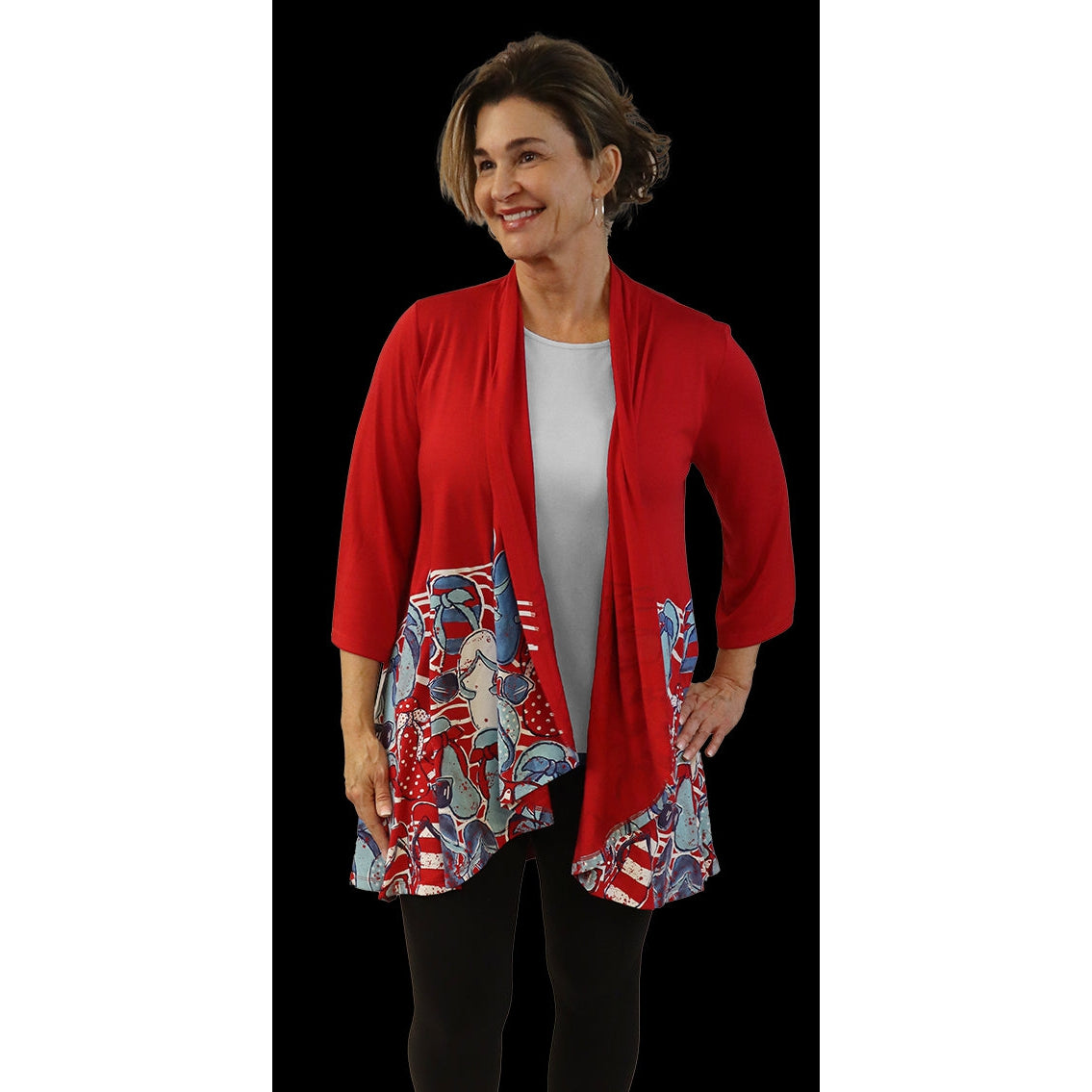 Flip Flop Frenzy Kimono