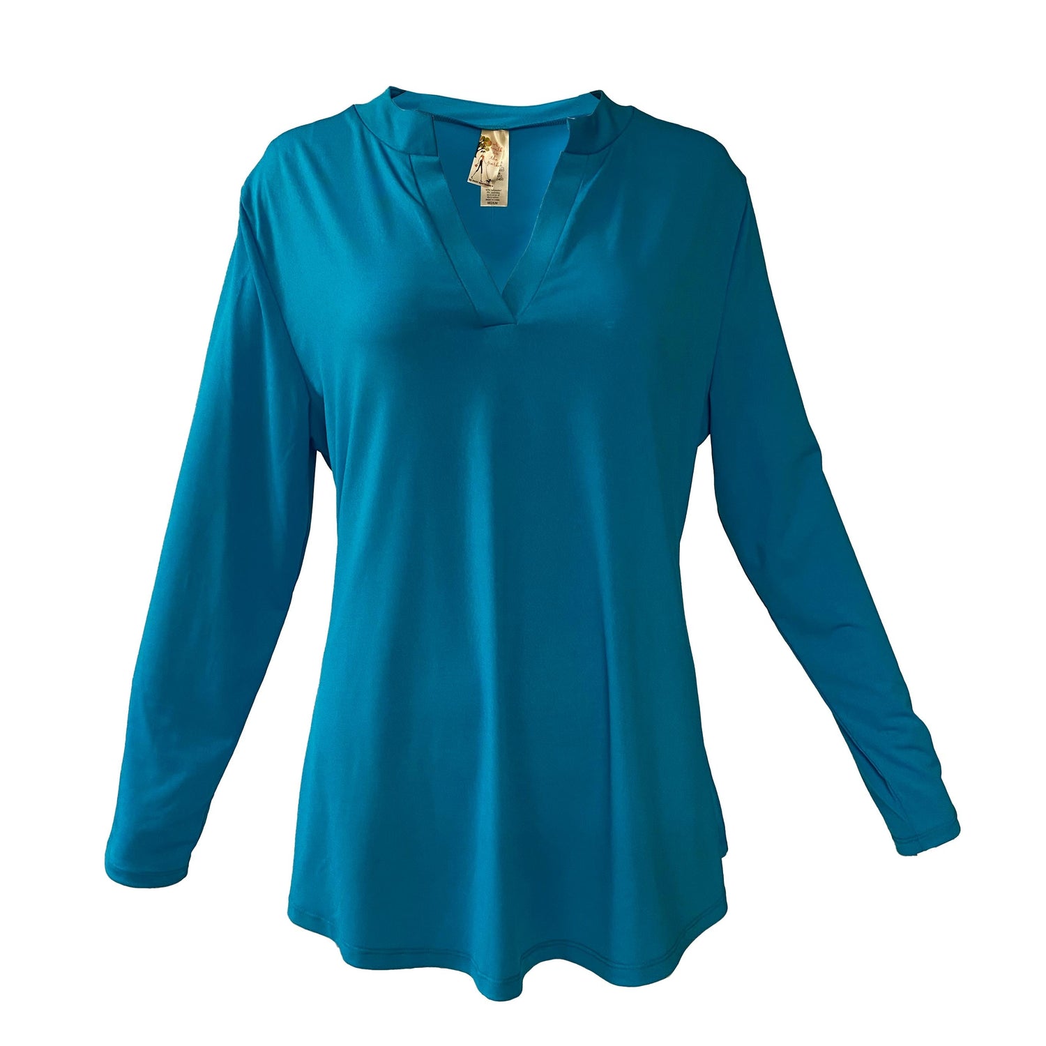 Solid Silky Tunic