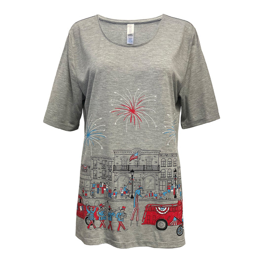 July 4th Parade Short Sleeve Top