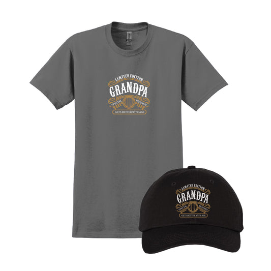 Limited Edition Grandpa Hat and Tee Combo