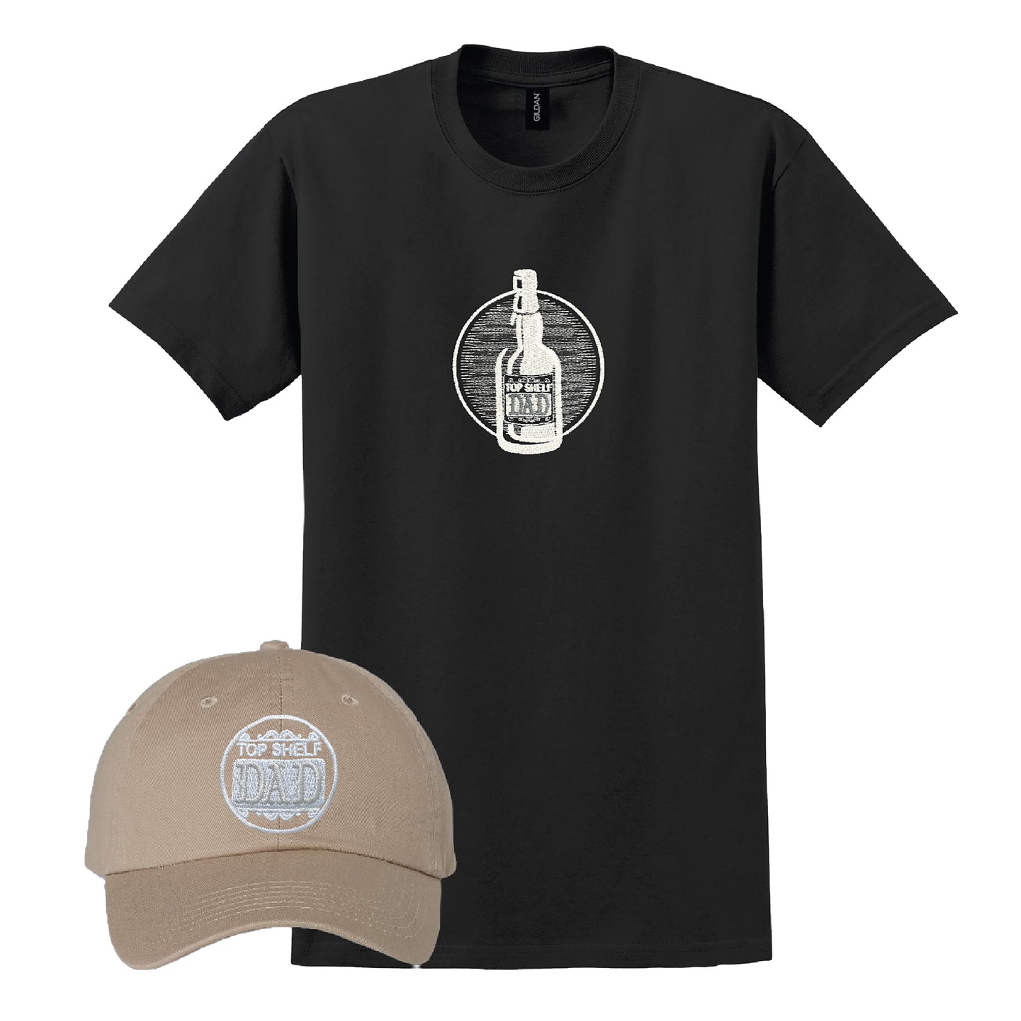 Top Shelf Dad Hat & Tee