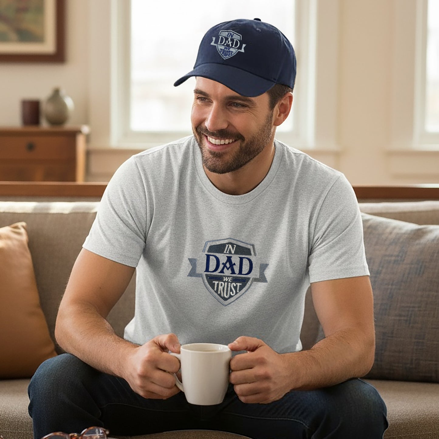 In Dad We Trust Hat & Tee