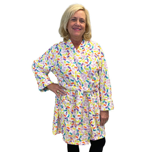 Multi Ribbon Cancer Awareness Robe
