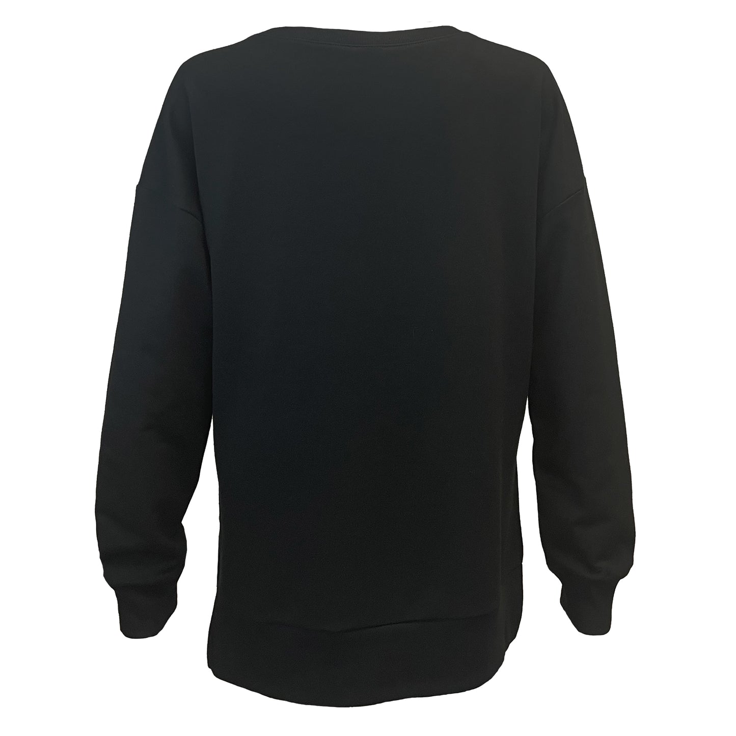 Jolly Chenille Patch Black Boxy Crew