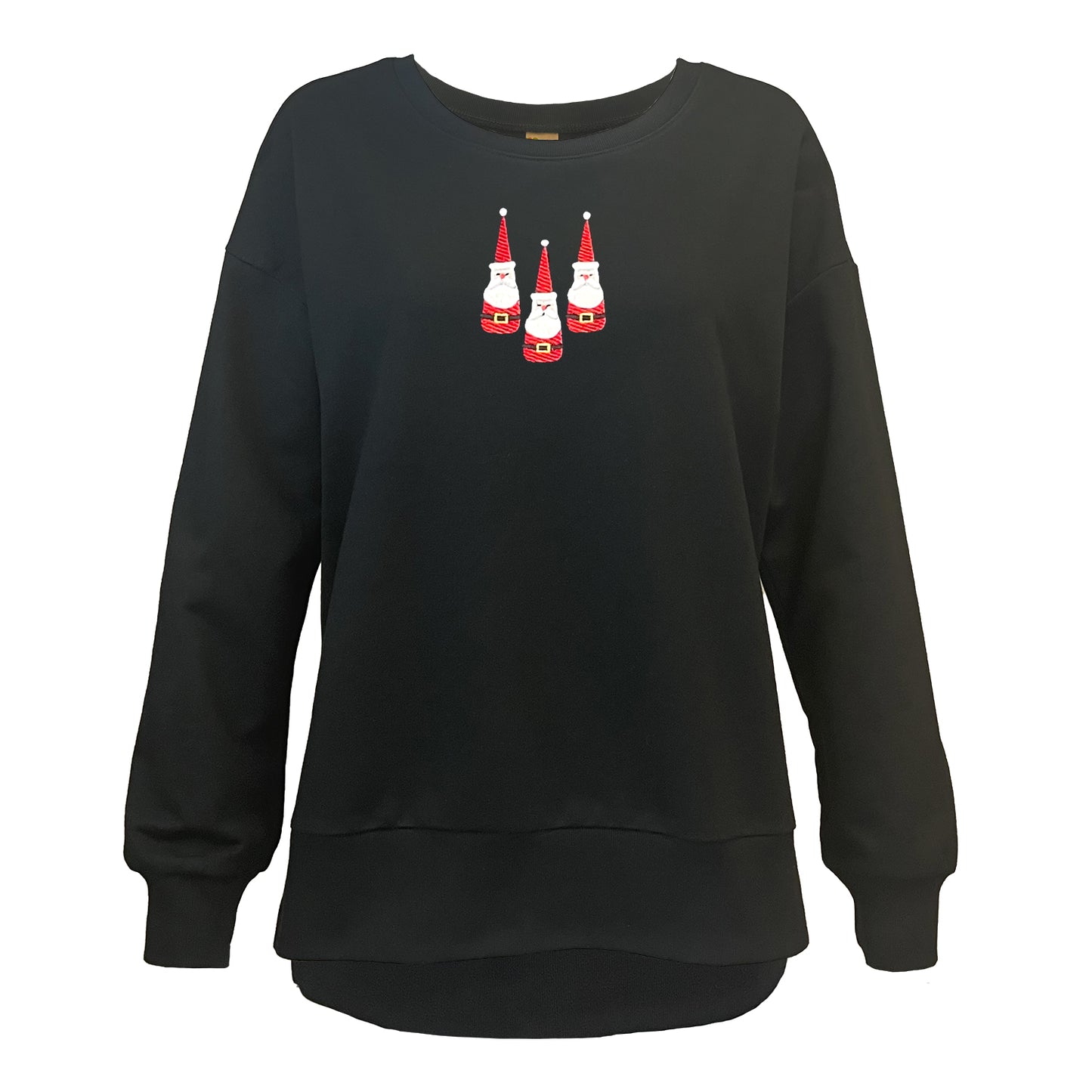 Bowling Pin Santa Boxy Crew