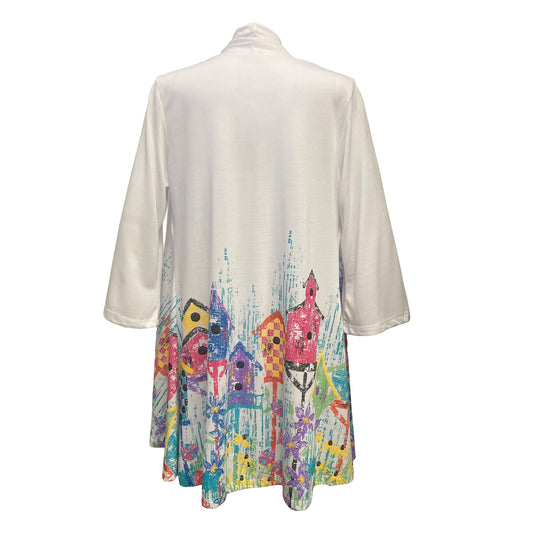 Birdhouse Row Kimono