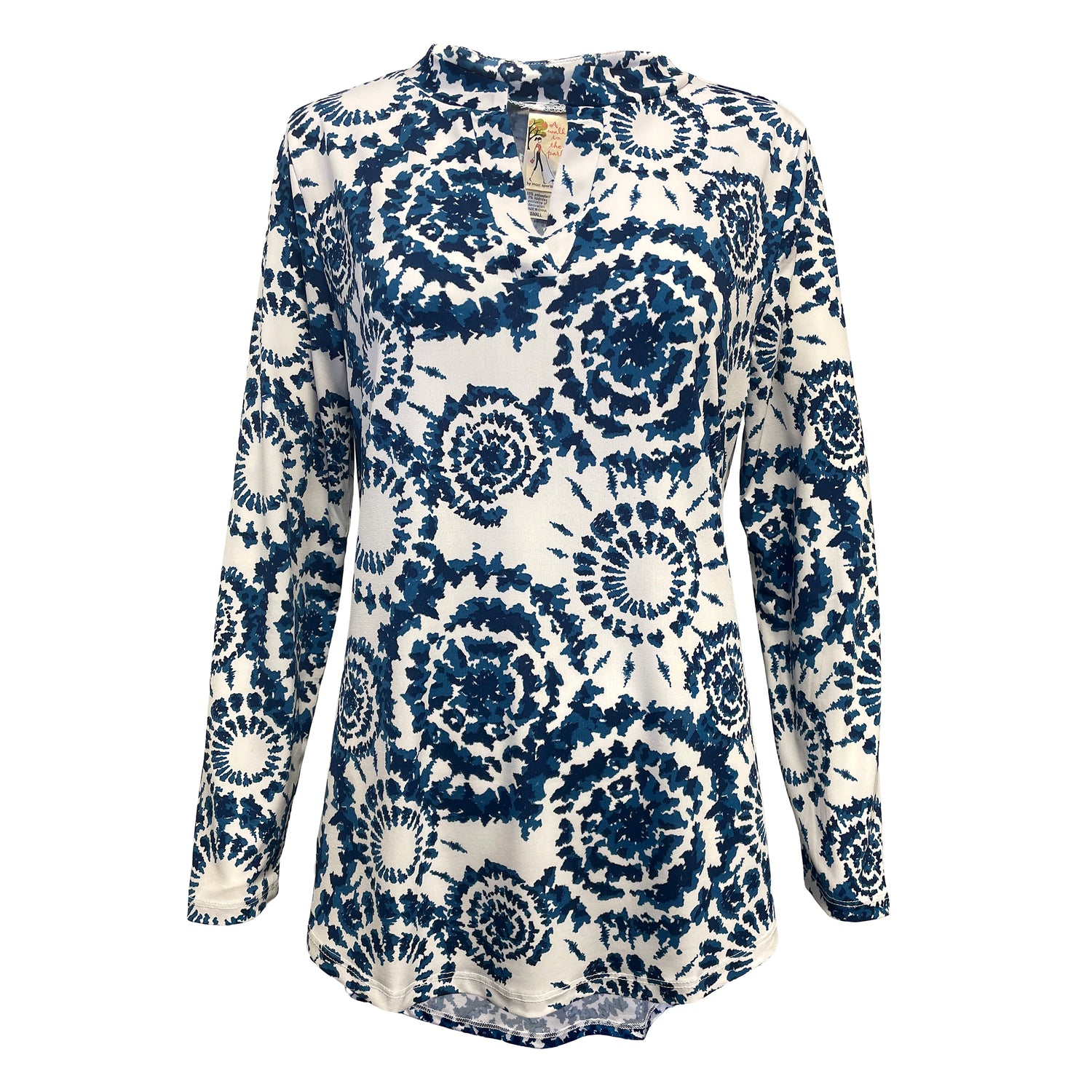 Tie Dye Silky Tunic