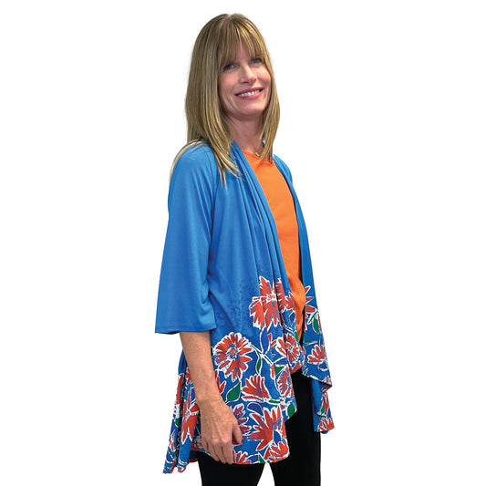 Bright Blooms Kimono
