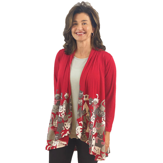 Gone to the Cats Kimono