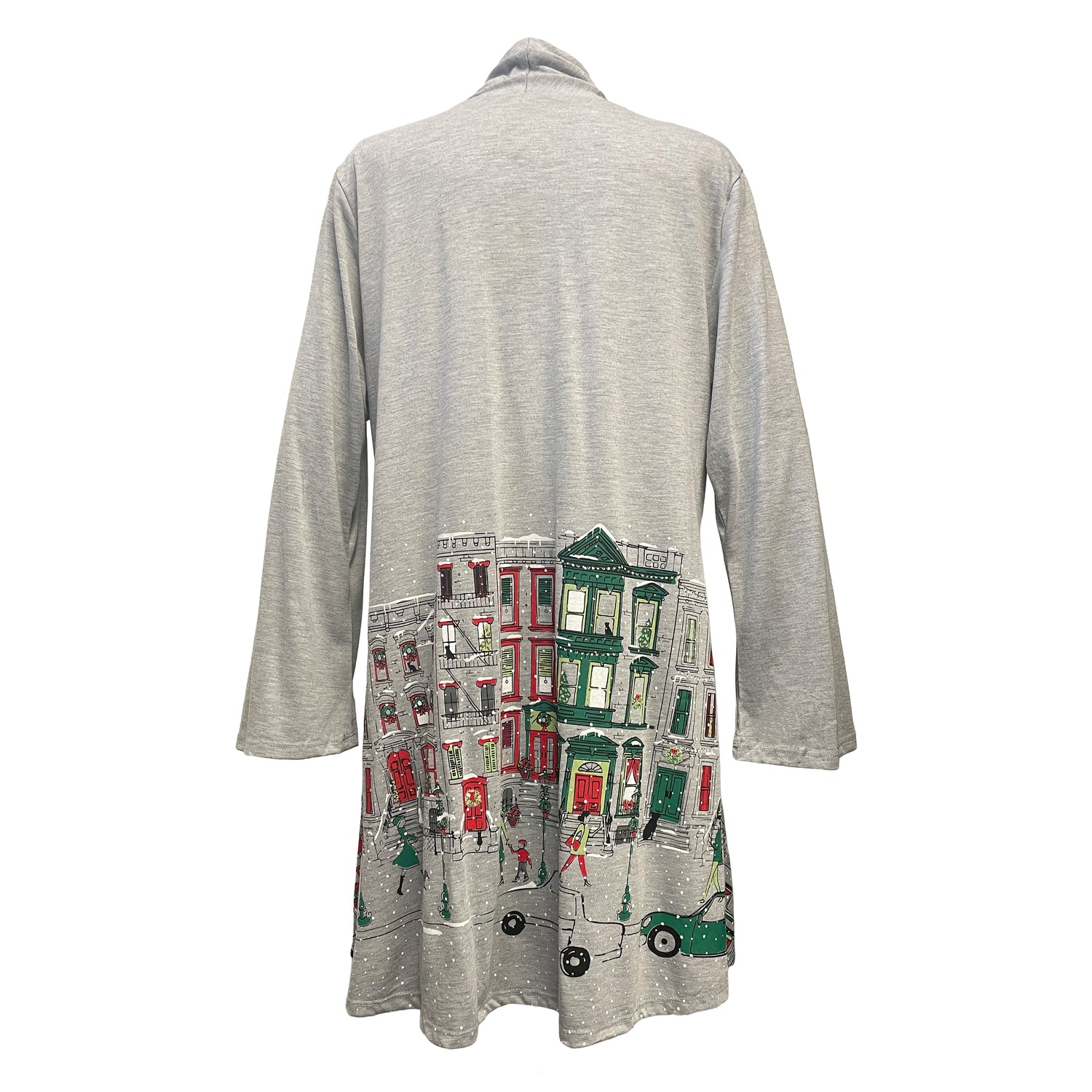 Decorated Brownstones Kimono