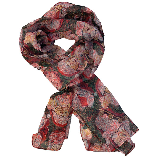 Artful Santa Scarf