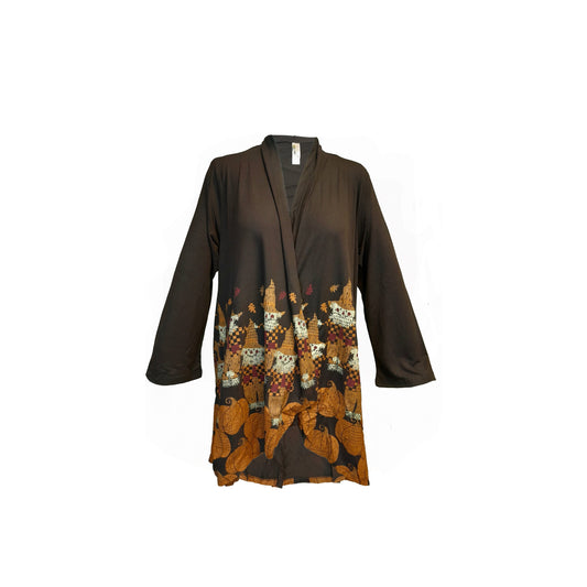F298CFXXEL BOWLING PIN SCARECROW KIMONO