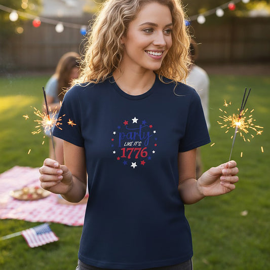 Party Like It's 1776 Navy Tee