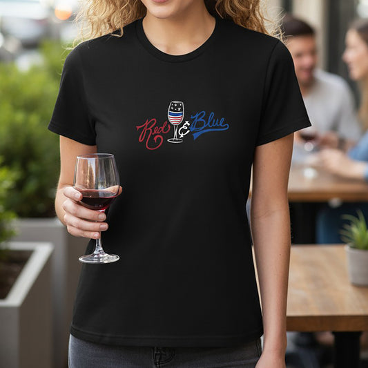 Red Wine & Blue Black Tee
