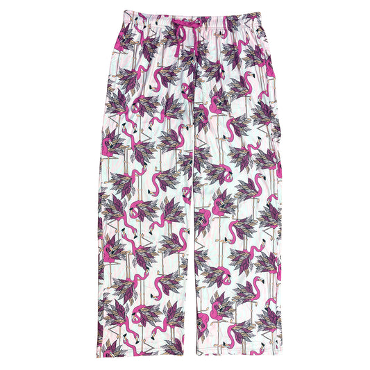 Feather Flamingo Sleep Pants