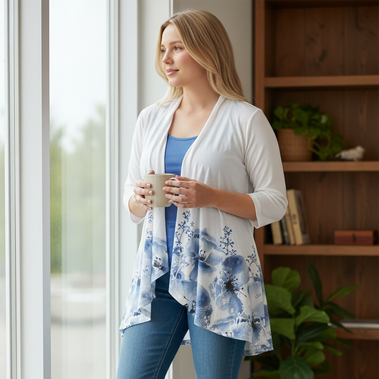 Field of Blue Kimono