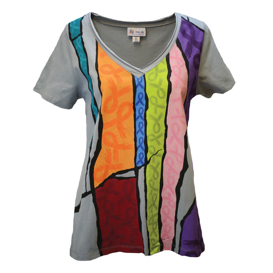 Stained Glass Ribbons T-Shirt