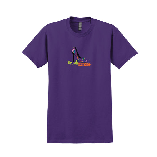 Crush Cancer Purple Tee