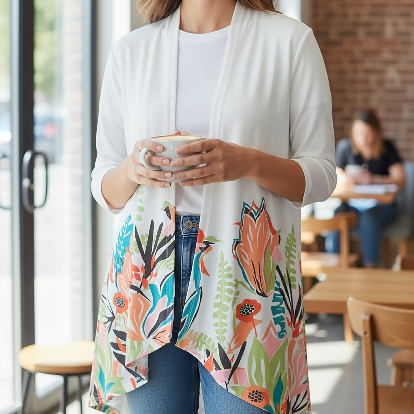 Hummingbird Garden Kimono