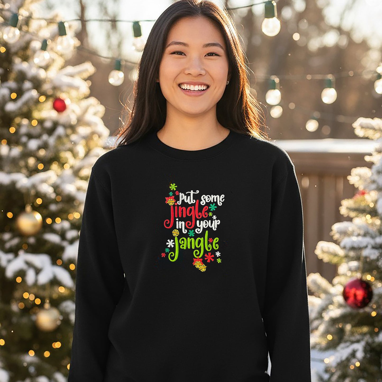 Jingle Jangle Crew Neck Fleece