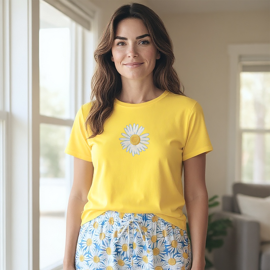 Large Daisies Sleep Set