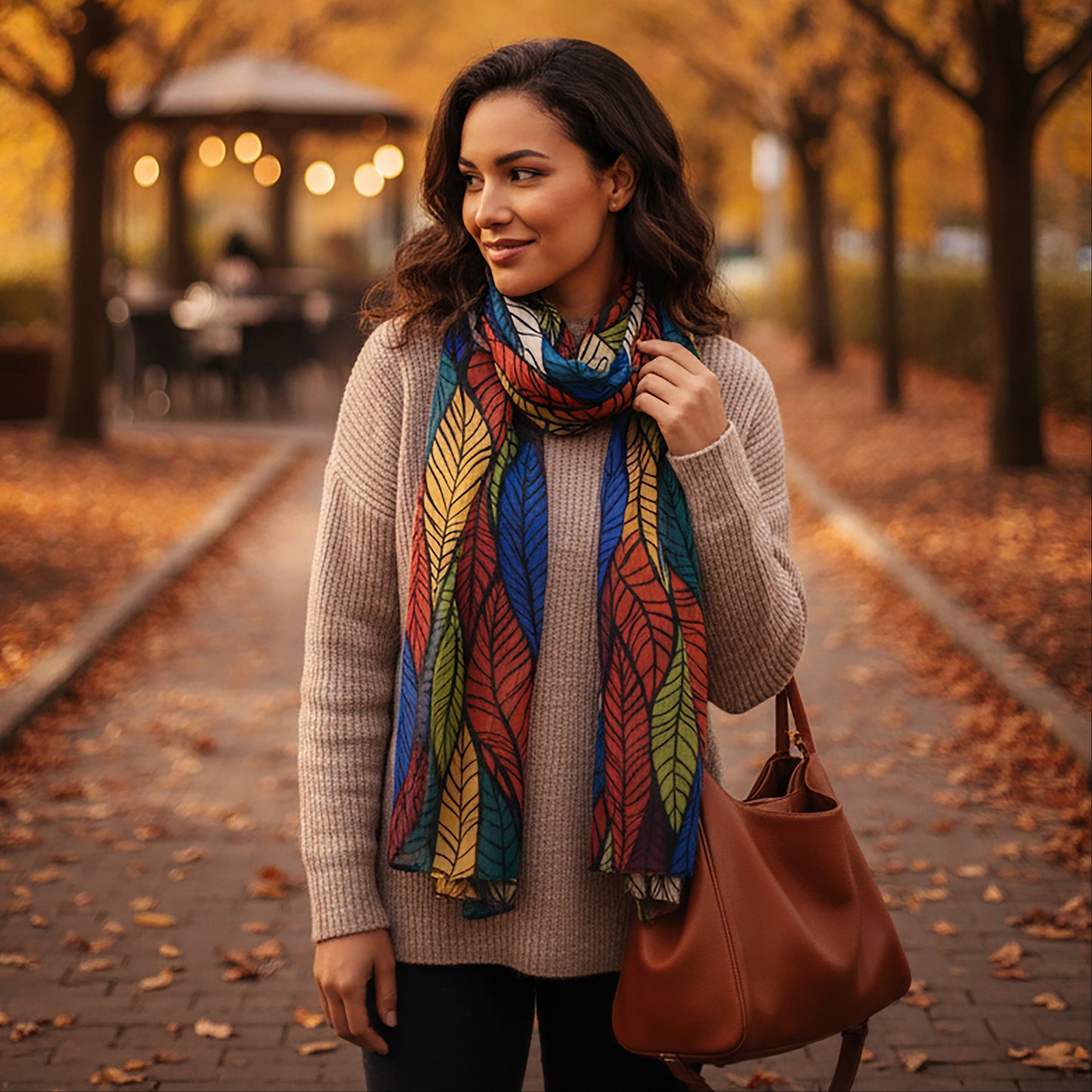 Leaves Scarf