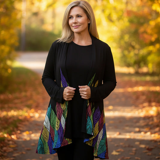 Leaves Kimono
