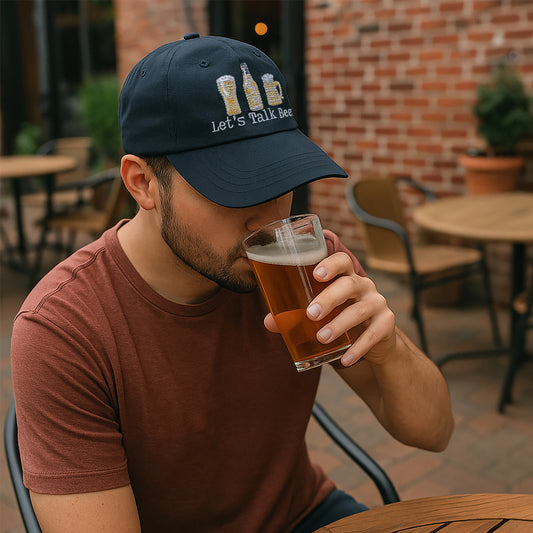 Let's Talk Beer Hat