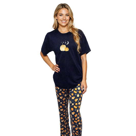 Moonlight Pumpkin Patch Sleep Pants