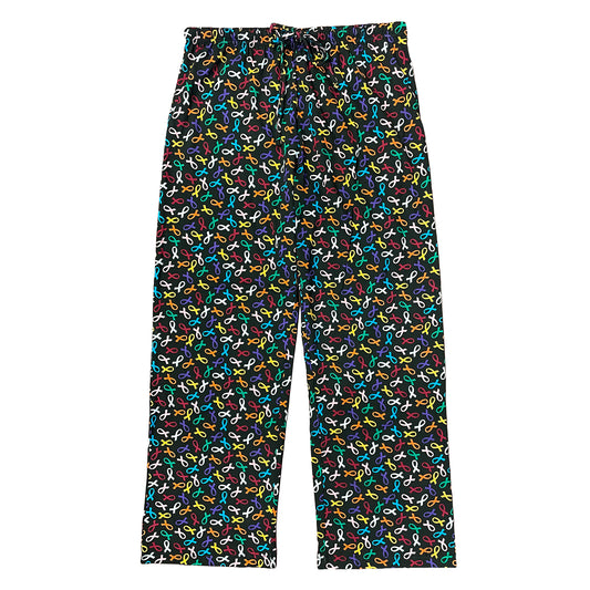Multi Ribbon Cancer Awareness Pajama Pants