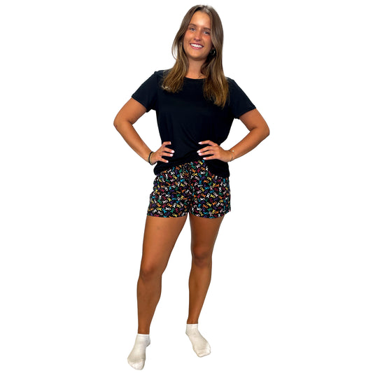 Multi Ribbon Cancer Awareness Sleep Shorts