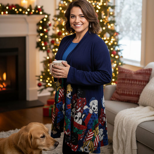 Puppy Presents Kimono
