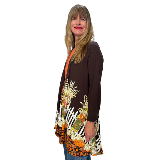 Scarecrow Fence Kimono
