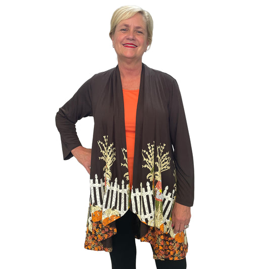 Scarecrow Fence Kimono