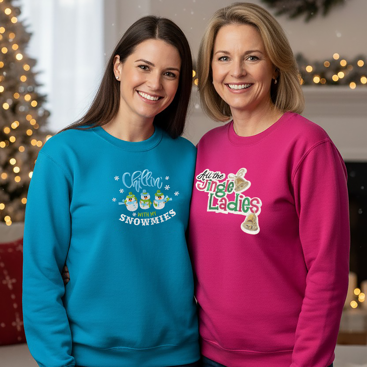 Snowmies Sapphire Crew Neck Fleece