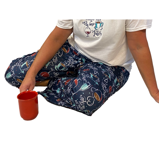 Coffee Now Sleep Pants