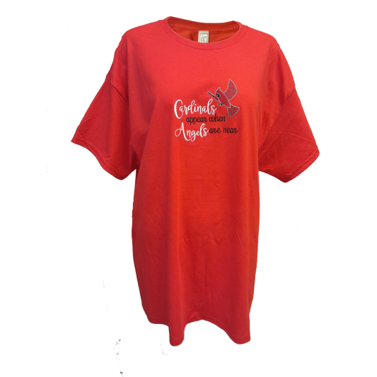 T248RDXXCT "Cardinals Appear" Women's Tee by Nap Time®
