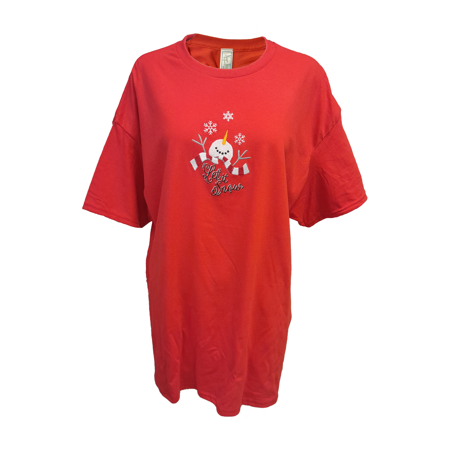 T249RDXXCT "Let It Snow" Women's Tee by Nap Time®