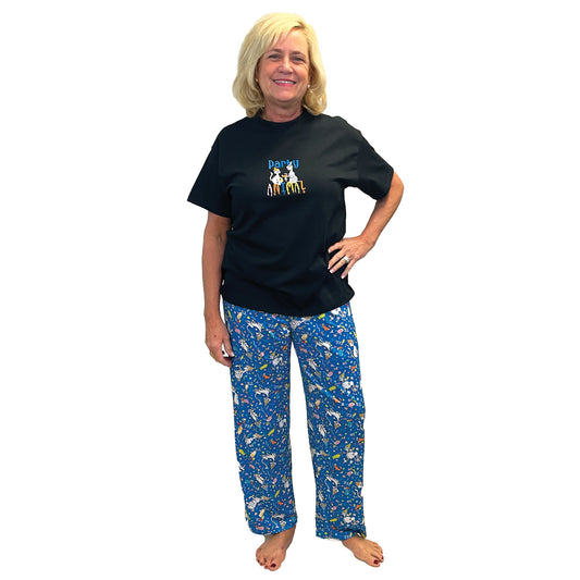 Party Animal Black Sleep Set